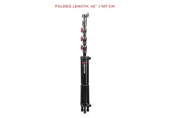 SHAPE Suporte Combinado Triplo Ríser de Alumínio  37.46cm (Preto)