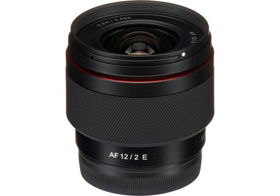 SAMYANG Lente AF 12mm f/2.0 para Sony E APS-C