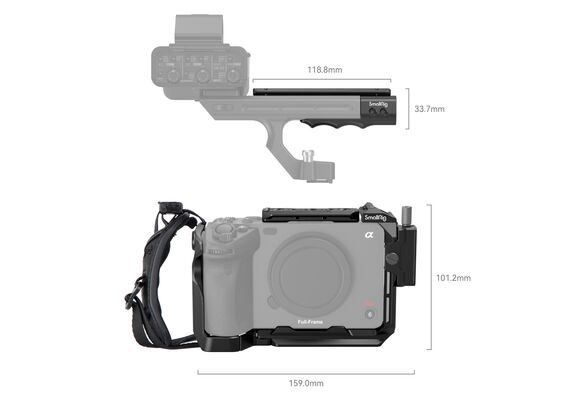 SMALLRIG Cage 4184 para Sony FX30 / FX3