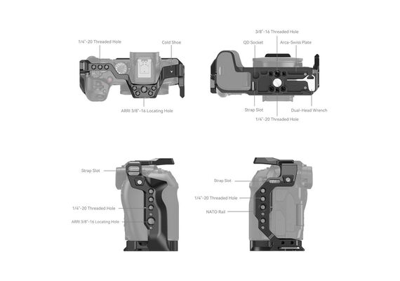 SMALLRIG Cage 4212 para Canon EOS R8