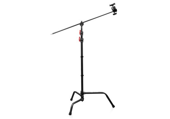 SHAPE Perna Deslizante 102cm com Suporte C de 26cm (Preto)
