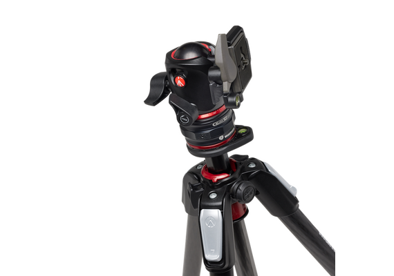 MANFROTTO Tripé de Fibra de Carbono MT055CXPRO4 + MHXPRO-BHQ2 Cabeça de Bola XPRO em Magnésio com Sapata 200PL + Quick Release System MOVE