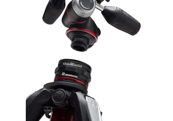 MANFROTTO Tripé de Fibra de Carbono MT055CXPRO3 + Cabeça X-PRO 3D MHXPRO-3W + Quick Release System MOVE