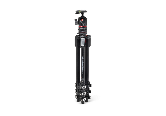 MANFROTTO Tripé de Fibra de Carbono MT055CXPRO4 + MHXPRO-BHQ2 Cabeça de Bola XPRO em Magnésio com Sapata 200PL + Quick Release System MOVE