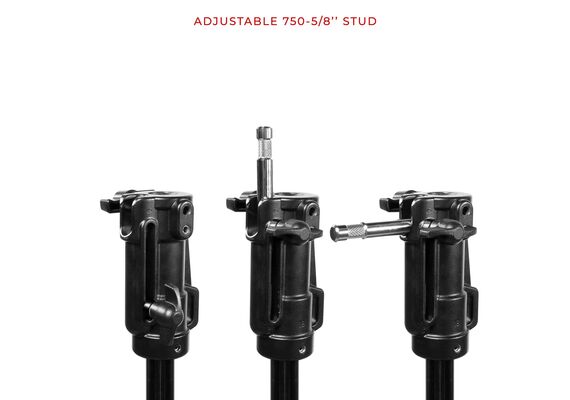 SHAPE Suporte Combinado Montreal Triple Riser Preto/Cromado