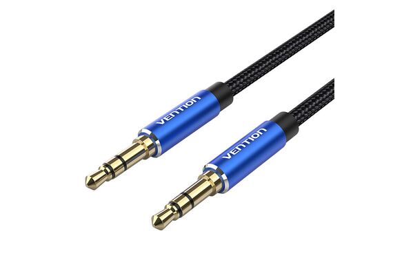VENTION Cabo de Áudio BAWLJ Jack 3.5mm Macho/Jack 3.5mm Macho (Azul) - 5m