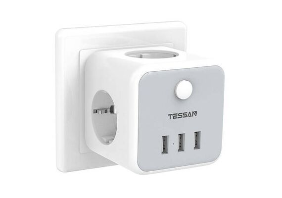 TESSAN Tomada de Parede TS-301-DE