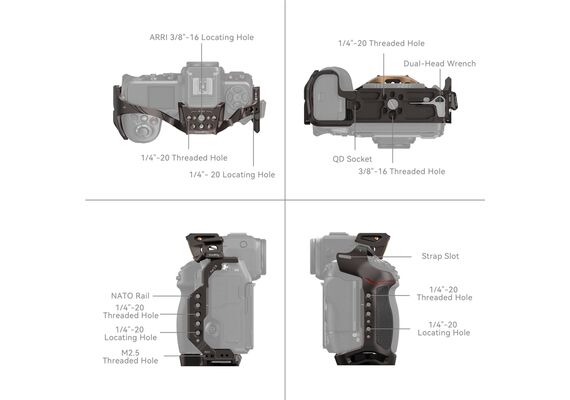SMALLRIG 4316 Night Eagle Cage  para Nikon Z8