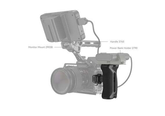 ​SMALLRIG 4017 Punho Lateral NATO