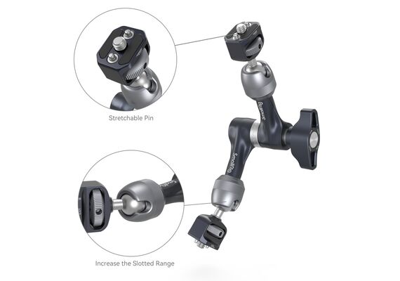 SMALLRIG 4194 Braço Mágico ROSETA - 7"SMALLRIG 4194 Braço Mágico ROSETA - 7"