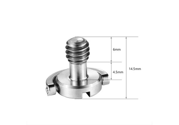 ​SMALLRIG 838 Parafuso de Rosca 1/4" com D-Ring