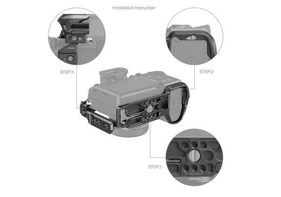 SMALLRIG Cage 4308 Rhinoceros para Sony Alpha 7R V / Alpha 7 IV / Alpha 7S III