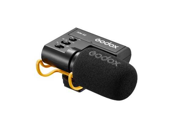 GODOX Microfone Shotgun Compacto IVM-S2