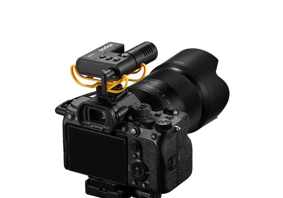 GODOX Microfone Shotgun Compacto IVM-S2