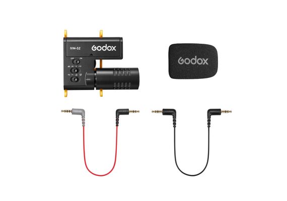 GODOX Microfone Shotgun Compacto IVM-S2