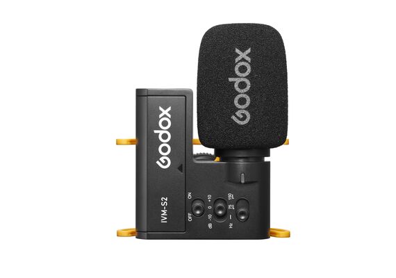 GODOX Microfone Shotgun Compacto IVM-S2