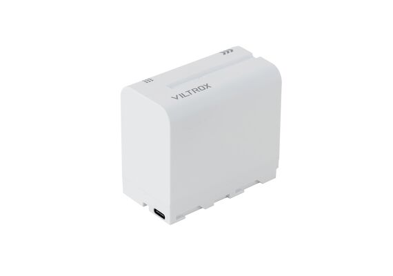 VILTROX Bateria NP-F970 6600mAh com porta USB-C