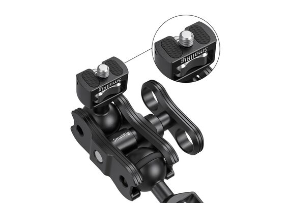 ​SMALLRIG 2070 Braço Mágico com Cabeças Esféricas Duplas