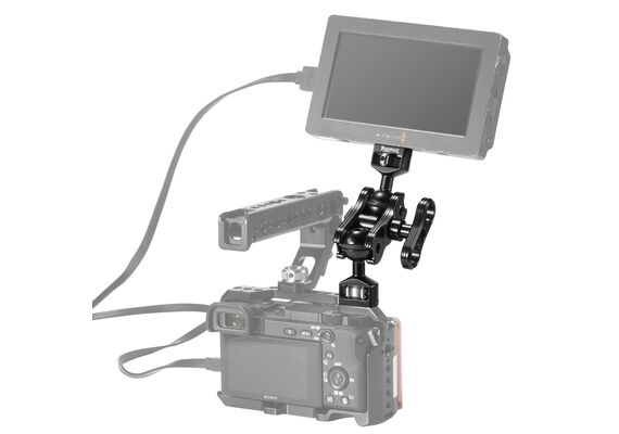 ​SMALLRIG 2070 Braço Mágico com Cabeças Esféricas Duplas