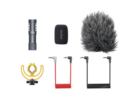 ​GODOX Microfone Shotgun Compacto VS-Mic