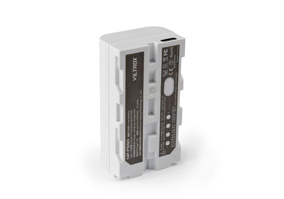 VILTROX Bateria NP-F550 2200mAh com porta USB-C