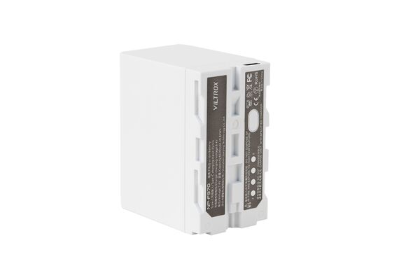 VILTROX Bateria NP-F970 6600mAh com porta USB-C