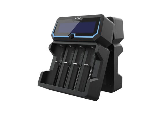 XTAR Carregador para Baterias Cilíndricas Iões de Lítio 18650 X4