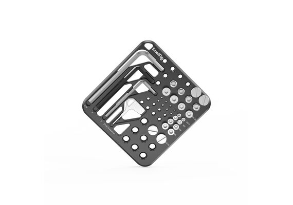 SMALLRIG 3184 Placa de Armazenamento de Parafusos e Chaves