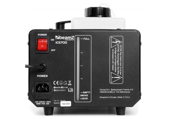 BEAMZ MÁQUINA DE FUMO Rastejante 700W (ICE700)