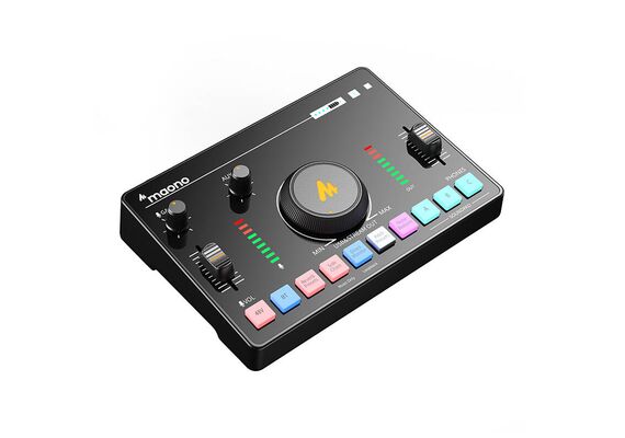 MAONO Mixer de áudio e placa de som AMC2 Neo