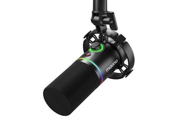 MAONO Microfone Dinâmico PD200x - Preto