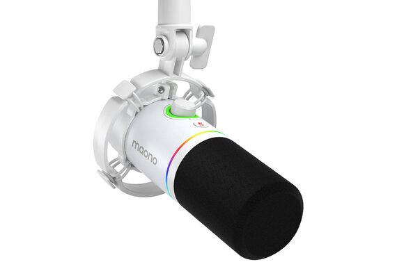 MAONO Microfone Dinâmico PD200x - Branco