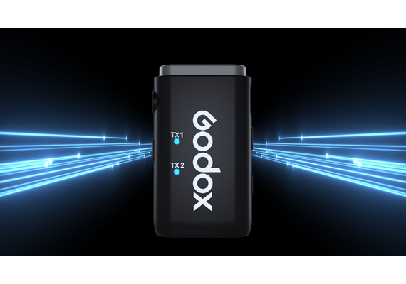 GODOX Microfone Duplo de Lapela Wireless WEC (1TX+1RX)GODOX Microfone Duplo de Lapela Wireless WEC (1TX+1RX)