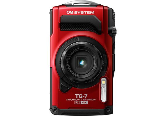 OM SYSTEM Câmera digital waterproof Tough TG-7