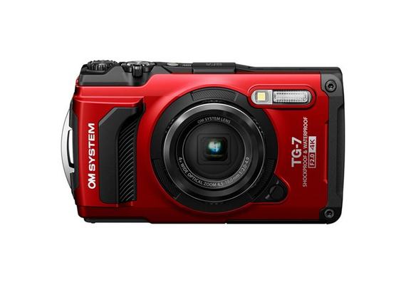 OM SYSTEM Câmera digital waterproof Tough TG-7