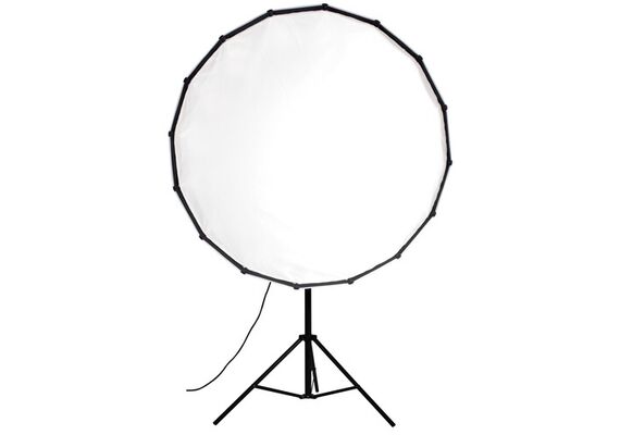 NANLITE Softbox Parabólica de Liberação Rápida para Bowens - 120cmNANLITE Softbox Parabólica de Liberação Rápida para Bowens - 120cm