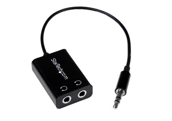 STARTECH Splitter Jack 3.5mm Macho para 2x Jack 3.5mm Fêmea