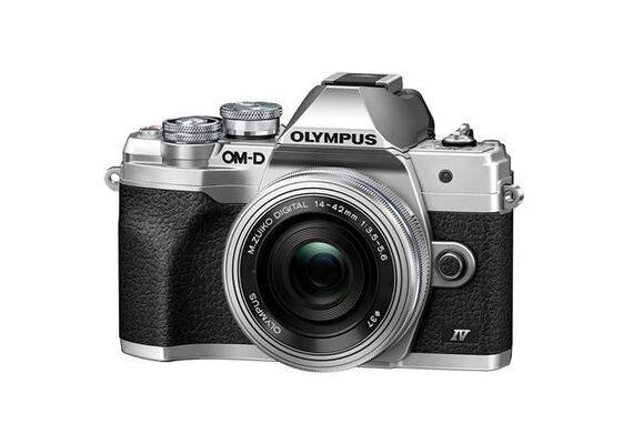 OLYMPUS OM-D E-M10 MARK IV (Silver) + M.Zuiko Digital ED 14-42mm (Silver)