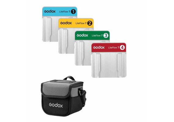 GODOX Kit Refletores de Iluminação Liteflow Lightstream - 7cm