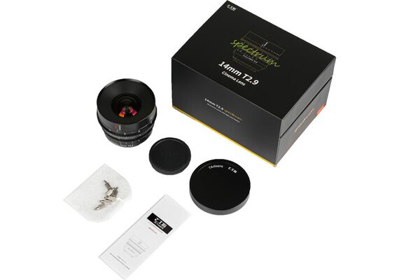 ​7ARTISANS Photoeletric 14mm T2.9 Spectrum Prime Cine Canon RF