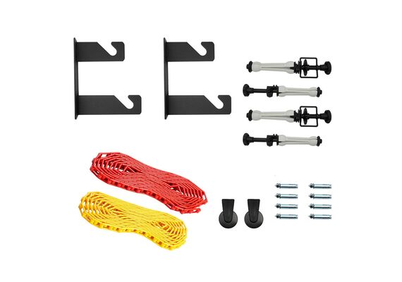 ​CARUBA Suporte Parede ou Tecto para 2 Fundos + Desenroladores