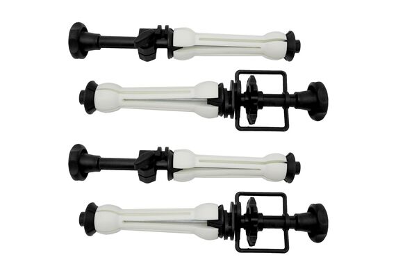 ​CARUBA Suporte Parede ou Tecto para 2 Fundos + Desenroladores