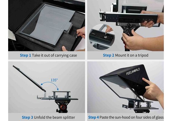 FEELWORLD Teleponto para Tablet 16" TP16