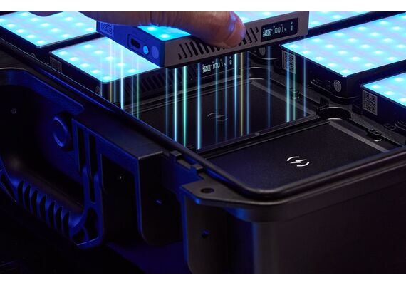 GODOX Kit 8 LED RGB Pocket C5R-K8 com Mala de Carregamento