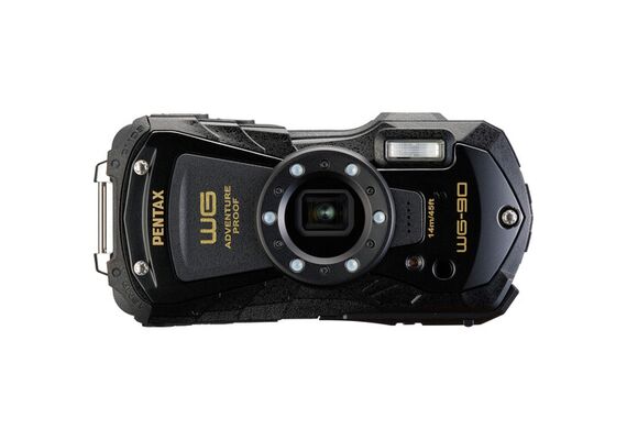 PENTAX Câmera Digital Waterproof WG-90 - Preta