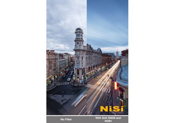 ​NISI Filtro 75x100mm ND4 Nano IR Soft GND