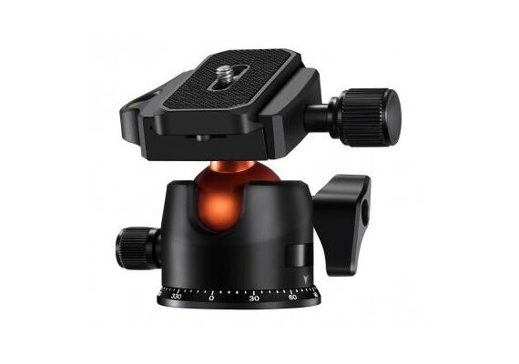 K&F CONCEPT Tripé de Carbono K254C2 + Cabeça de Bola BH-36L