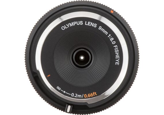 OM SYSTEM BCL‑0980 9mm f8.0 Fisheye Pancake - Preta