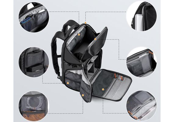 K&F Concept Mochila Multifuncional KF13.144 - 20L