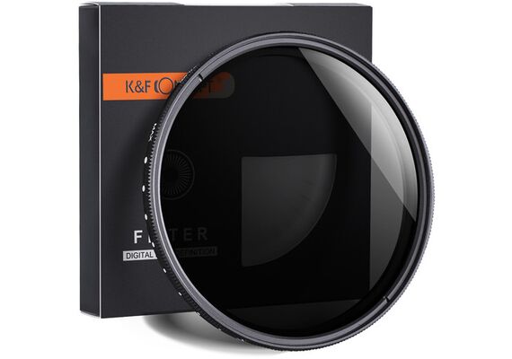 K&F Concept Filtro ND Variável ND2-ND400 46mm